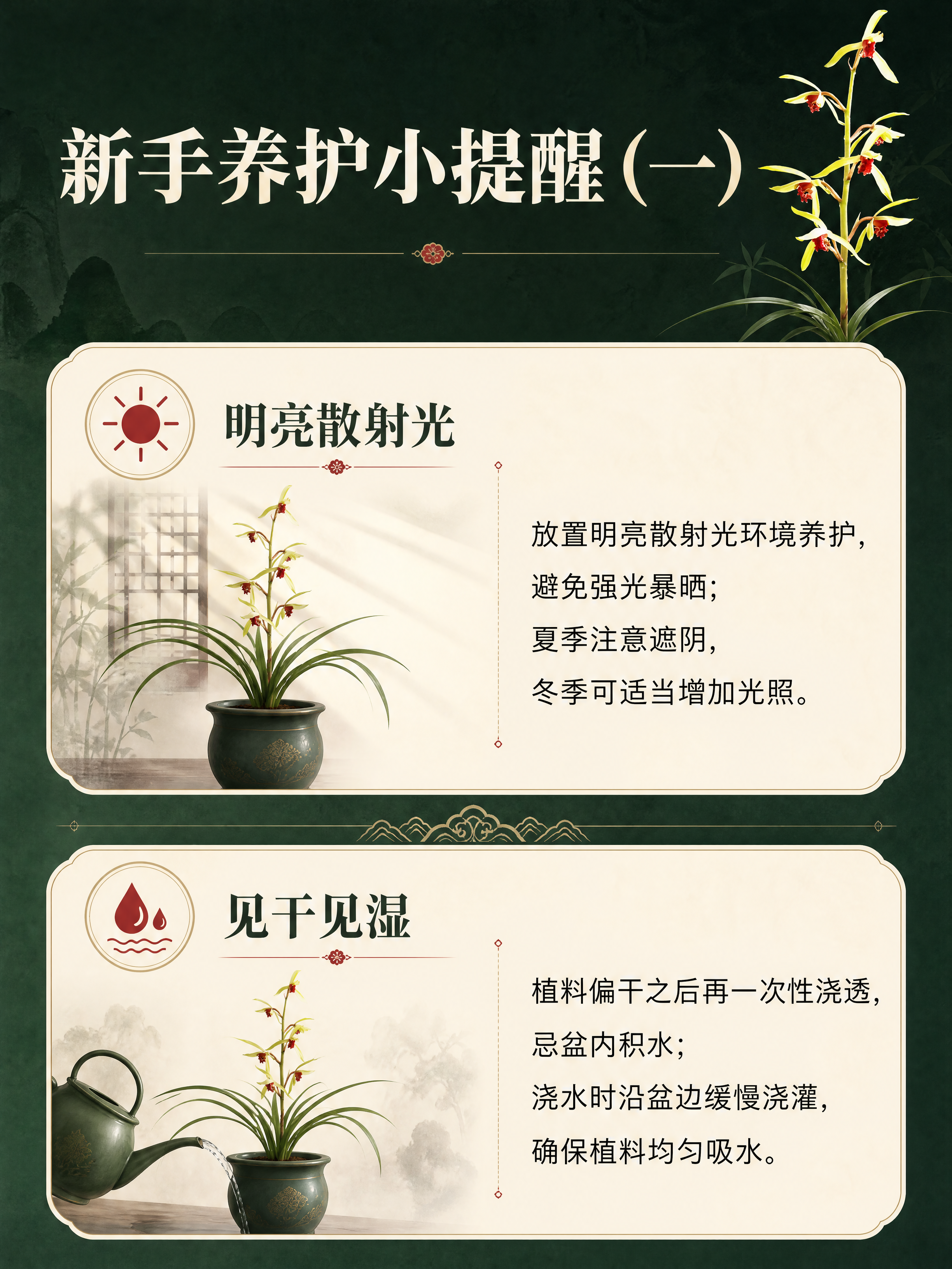 [商品] 使用【图1】碧血丹心蕙兰开花图作为顶部小品种图；保留… - 图片创意预览