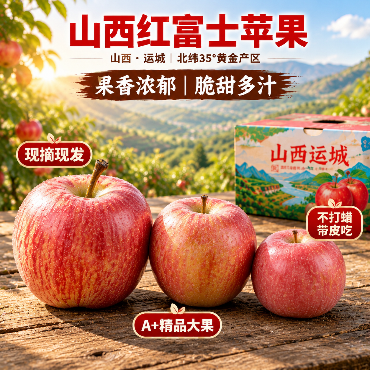 京东电商主图，800×800像素，1:1比例，背景为户外老旧木… - 图片创意预览