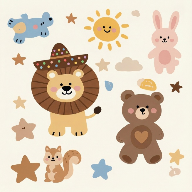 改动一下画面，增加一些个人设计进去，不侵权，调整尺寸调整为1600*1600像素预览效果