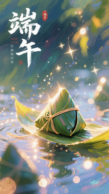 生成端午主题海报预览效果