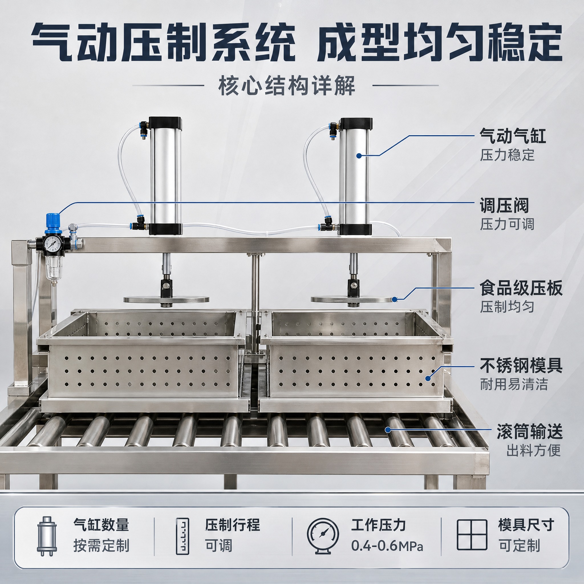 [主图-2] 主题：气动压制系统 结构性能展示，唯一任务是讲透… - 图片创意预览