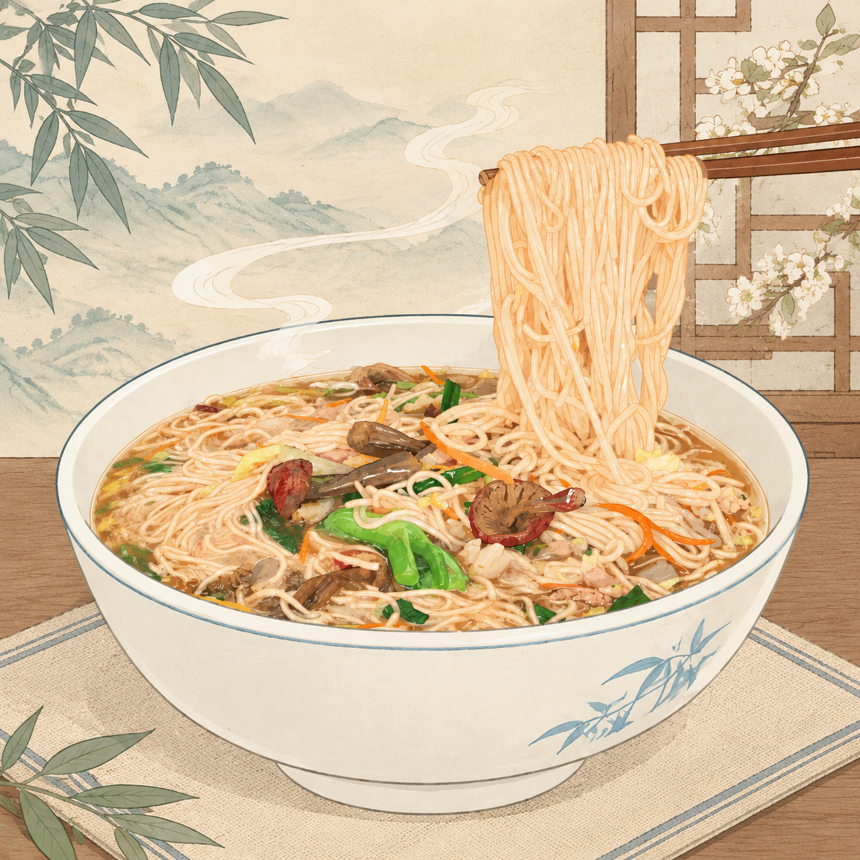 保持画面内容和风格不变，将图片尺寸调整为1024x1024正方… - 图片创意预览