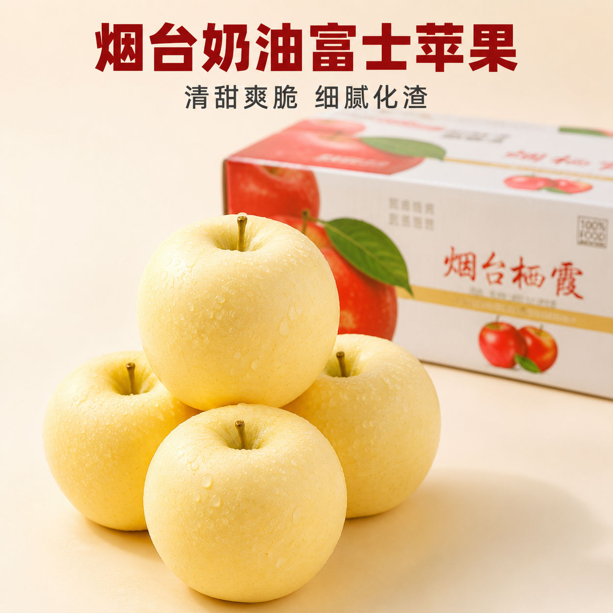京东电商主图，800×800像素，1:1比例。品质生鲜美食摄影… - 图片创意预览