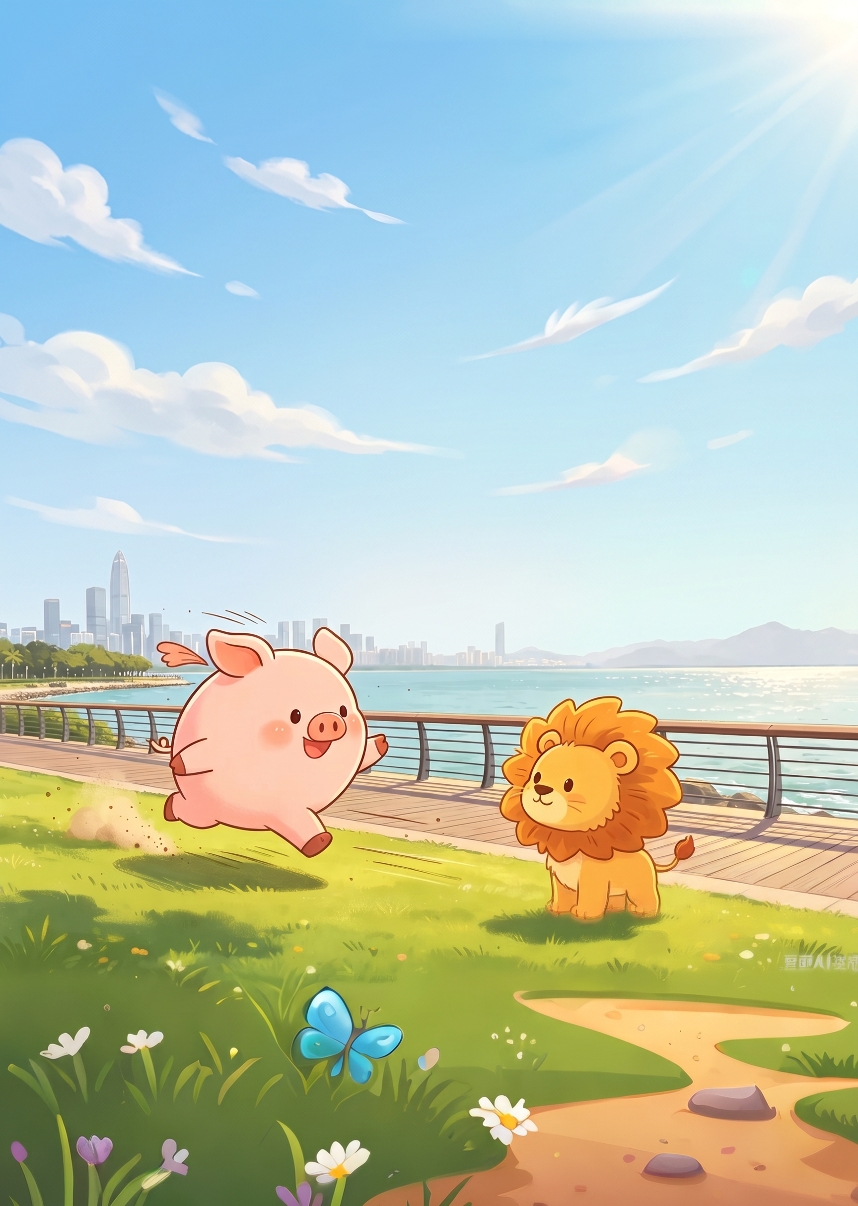 云朵更自然一点，少一点 - 图片创意预览