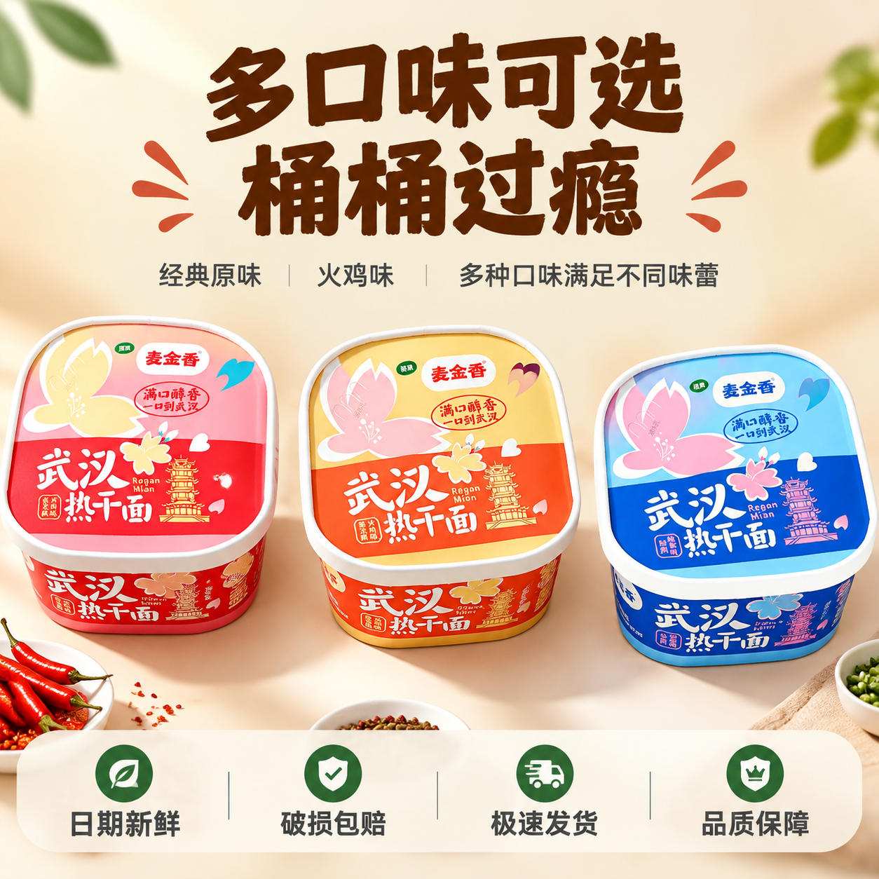 [主图-5] SKU多口味展示+服务承诺 转化下单主题 [统一… - 图片创意预览
