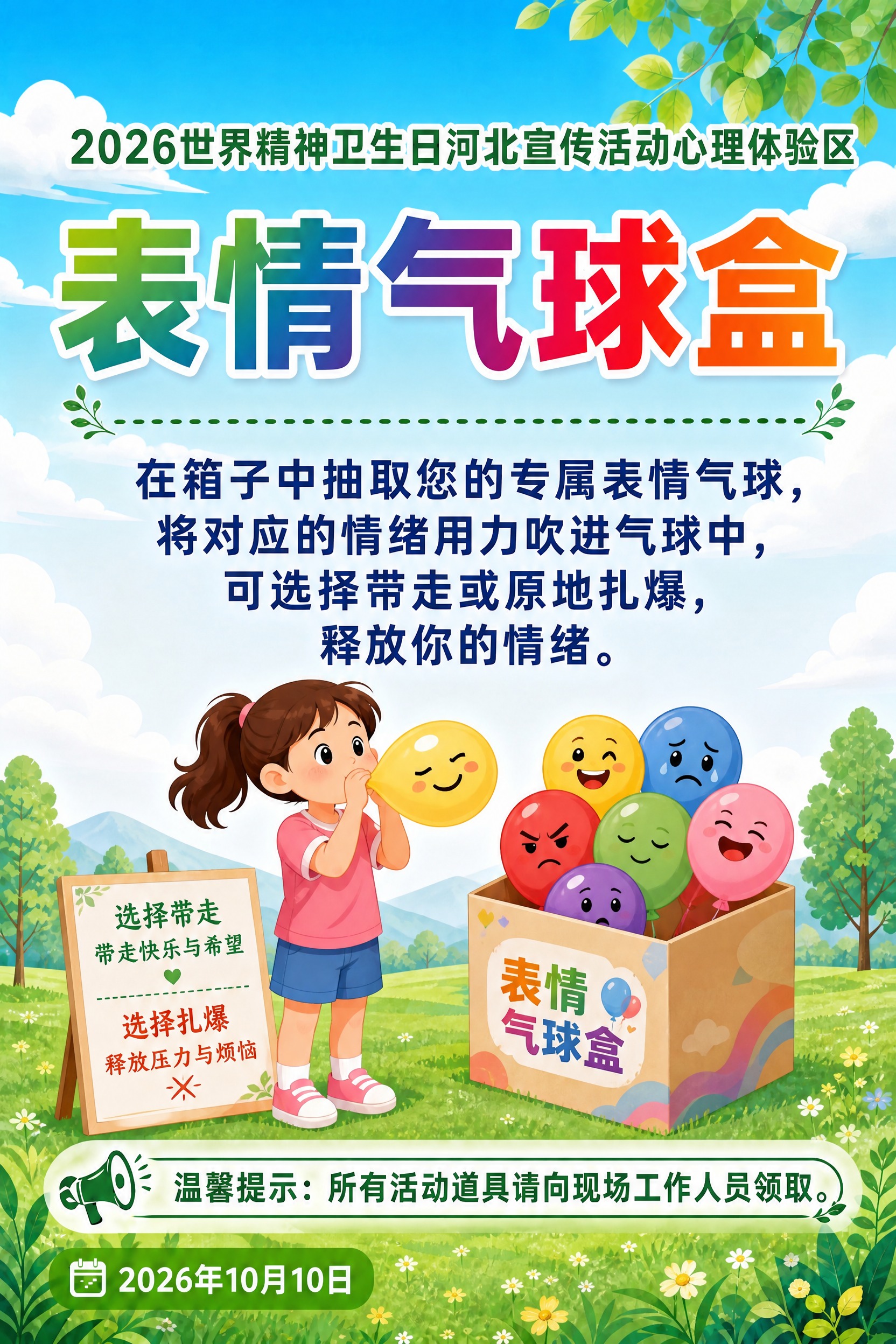仿照参考图的背景风格和字体风格，生成竖版60x90cm的表情气… - 图片创意预览