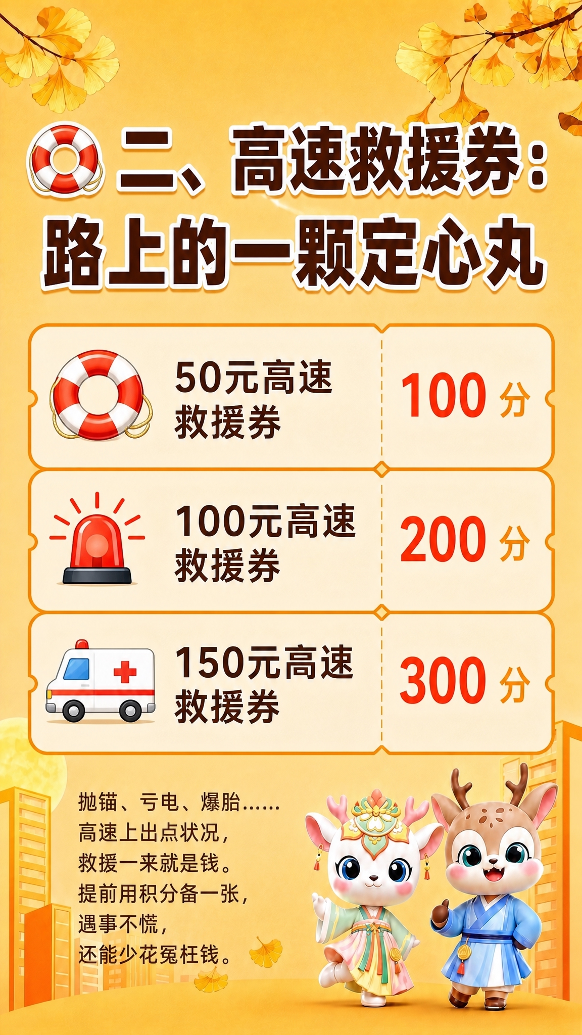参考这张加油券海报的版式风格、暖橙黄色系配色、卡片布局和整体设… - 图片创意预览