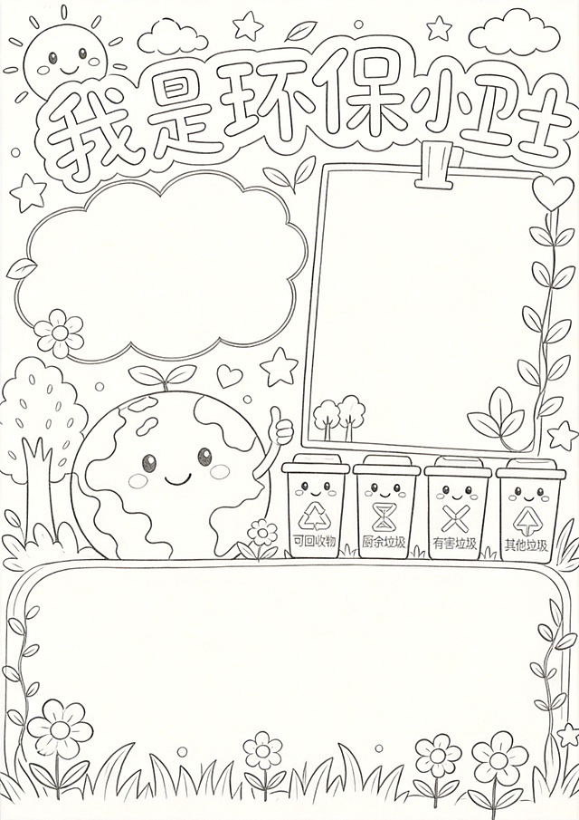 将线稿调整为浅色线条，保留所有轮廓和布局，让线条颜色更淡，方便涂色