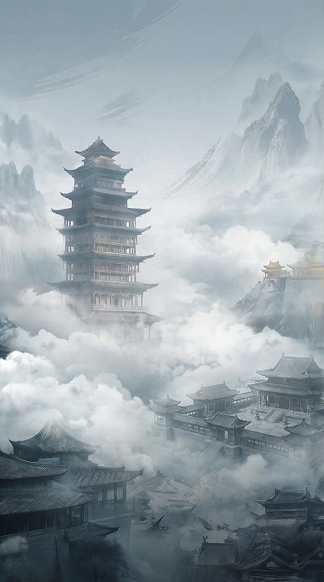 背景建筑稍微修改一下