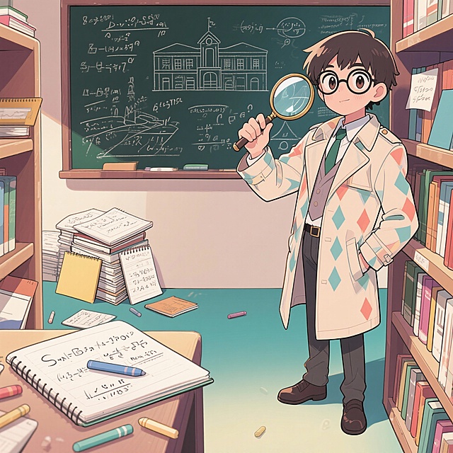 数学侦探在校园