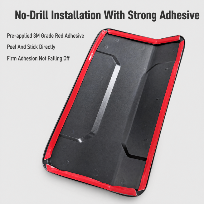[Page 5] Installation Design Showcase, Back Side Strong Adhesive Tape. [Atmosphere/Style] Clear stru预览效果