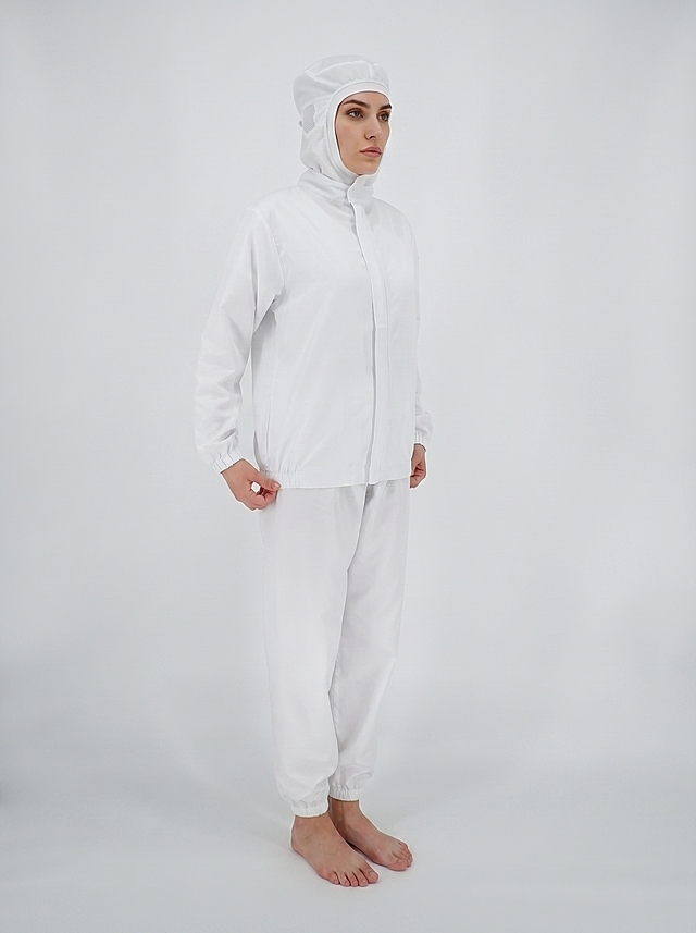 【主体保护指令】请保持参考图 1 中的【服装、穿着形态、构图】一致，包括服装款式/颜色/材质、合身度，不做改动。将模特的整体替换为新模特特征。
这是一张高清电商模特图，整体替换为欧美外籍女模特，保留原姿势姿态，手位脚位头部朝向完全和参考图1一致。
欧美白种人，女性，25岁左右，高挑身材，干练专业气质，轮廓立体，下颌线清晰，眉骨立体眼窝深邃，浅棕色瞳色，眼形修长眼尾微挑，清晰睫毛自然眼妆，标准眉形眉峰清晰眉色与发色协调，鼻梁高挺线条流畅，鼻头大小适中，嘴唇厚度适中唇线清晰，唇色自然，皮肤白皙细腻质感均匀，光泽感自然肌理层次清晰，深色长发，整体造型干净，站立姿势，身体微侧，赤脚站立，整体替换后服装合身度保持不变，新模特整体与原图背景、光影、构图自然融合，肤色与光影衔接自然。
服装以参考图 1 为准，保留一切细节。
背景与参考图1保持一致。
光影保留原图原样，新模特整体的受光方向、色温、强度与原图一致，阴影走向统一。
画质与参考图1保持一致。
风格与参考图1保持一致。
景别与参考图1保持一致。
肤色与光影与原图衔接；画面浑然一体，原生摄影质感。