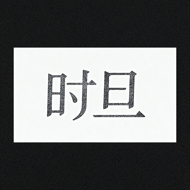 帮我设计一张店铺名称为时旦的logo，要求：白底， 文字部分用有设计感的字体