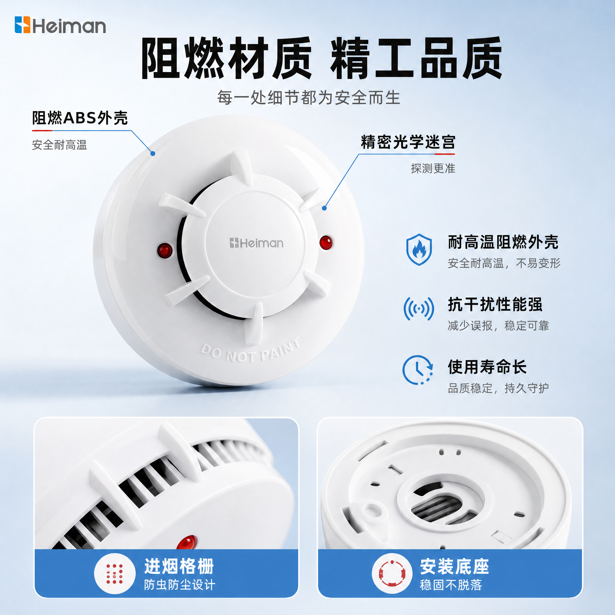 [主图-3] 海曼烟感报警器-系列 材质工艺细节页，任务：放大… - 图片创意预览