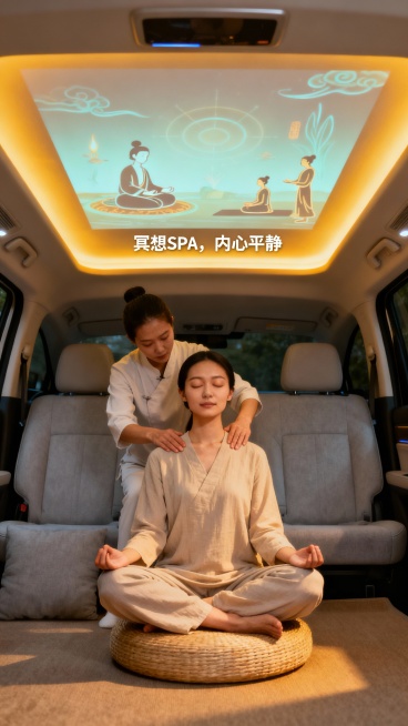 生成50张移动spa的图片，图片可以加入一些文字预览效果