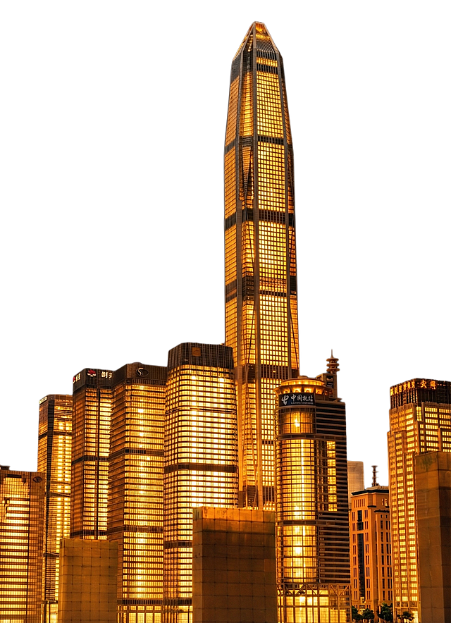 保留建筑，去掉背景