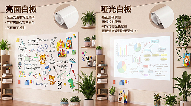 这张图帮我优化一下  现在画面比较空 主要突出白板