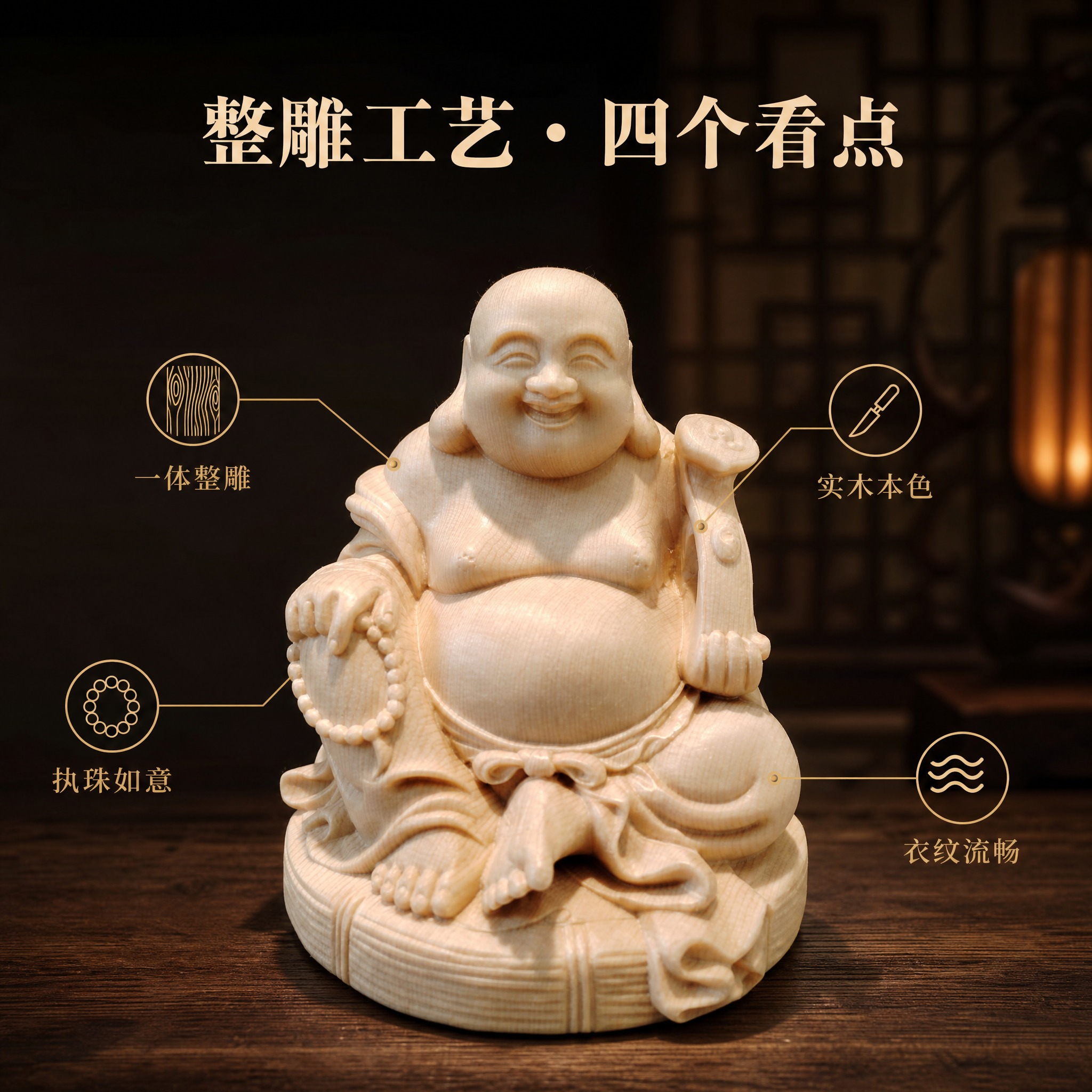 [主图-2] 卖点图标图：商品主视觉加四个图标卖点与指向引线，… - 图片创意预览