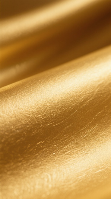 一张金色的背景图片，具有细腻的金属质感，表面呈现出柔和的光泽和细微的纹理变化，整体色调为温暖的金黄色，光线均匀地洒在表面，营造出一种高贵、典雅的氛围。预览效果