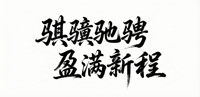 添加一些自然的笔锋
