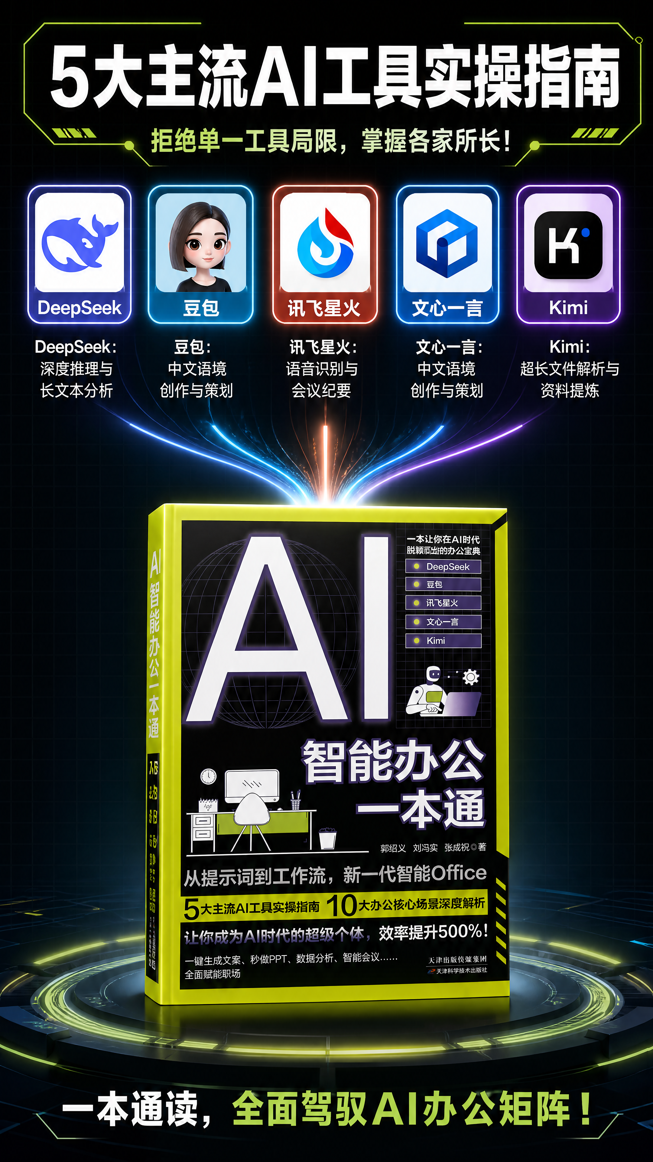 [商品] 使用【图1】《AI智能办公一本通》书籍；保留封面全部… - 图片创意预览
