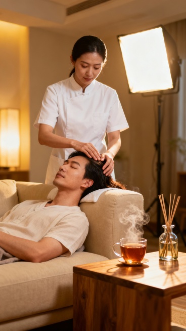 生成50张上门推拿按摩图片预览效果