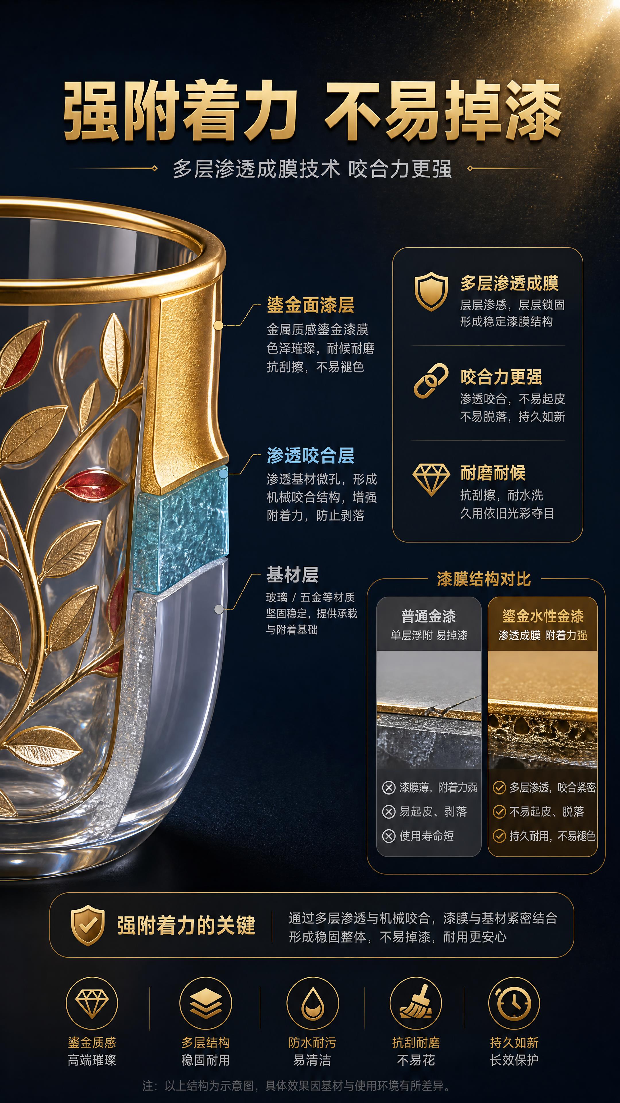 [商品] 使用【图1】中玻璃器皿的鎏金效果作为漆膜效果参考；保… - 图片创意预览