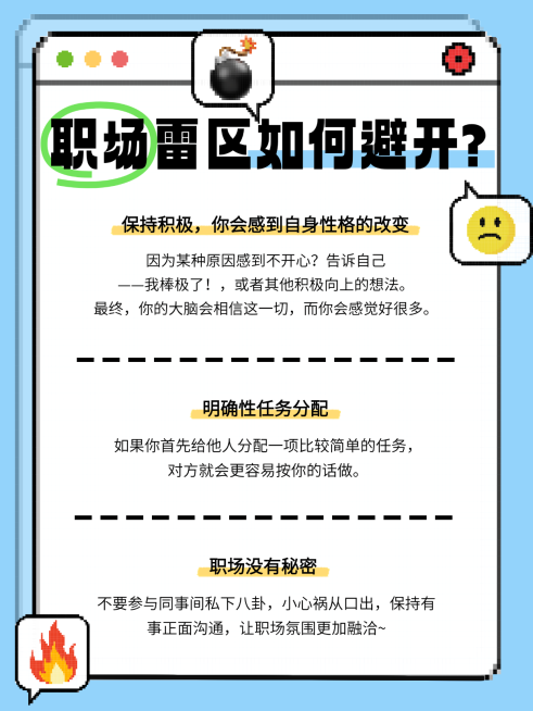 企业职场知识科普攻略像素风小红书配图预览效果