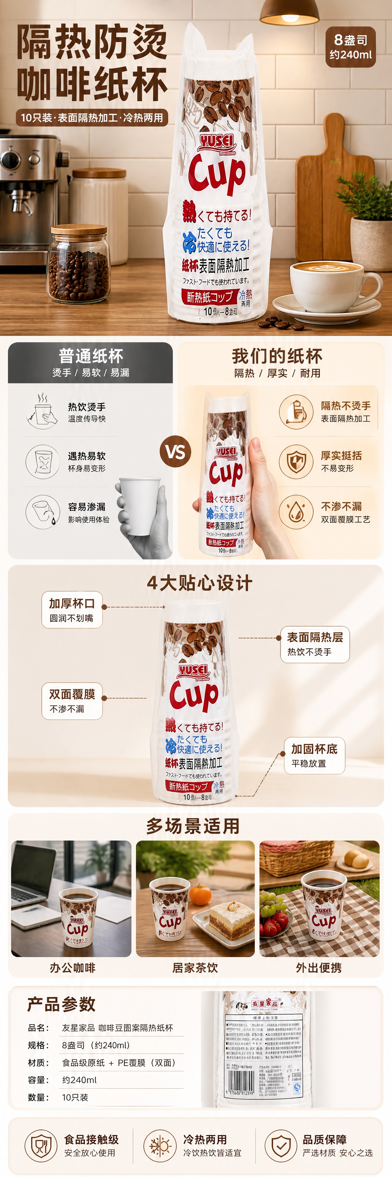 国内电商商品详情页长条图，750px宽，竖版超长图，内容丰富多… - 图片创意预览