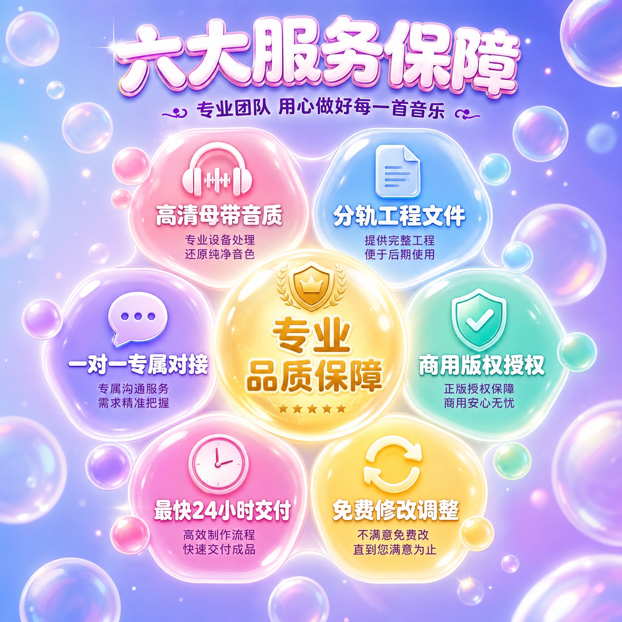 [主图-3] 服务亮点与专业证明 理性说服。音乐定制制作服务主… - 图片创意预览