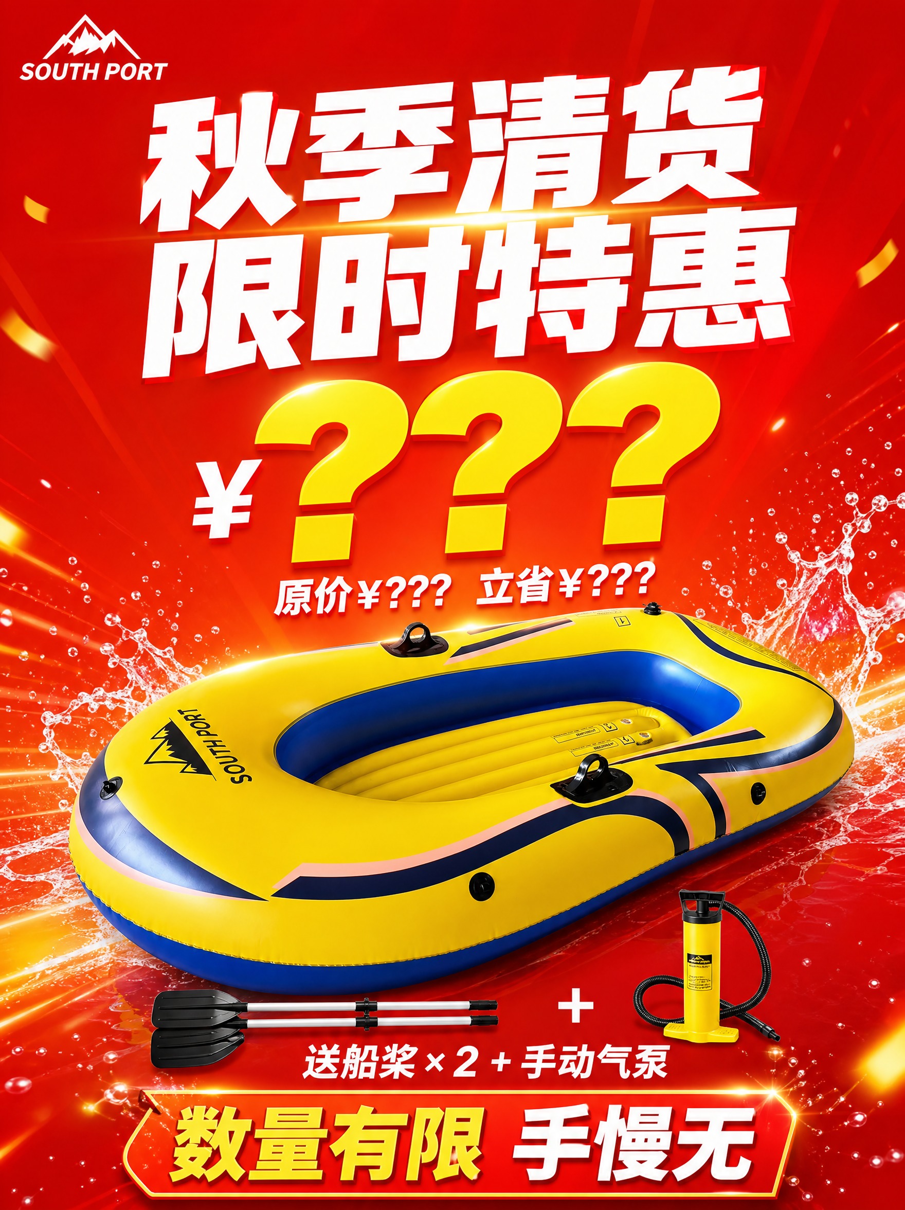 [主图-6] 主题：秋季清货促销 限时特惠。 [统一基调] 抖… - 图片创意预览