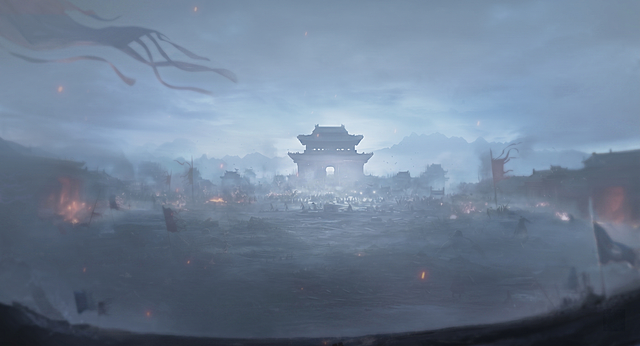 弱化场景元素，利于突出UI