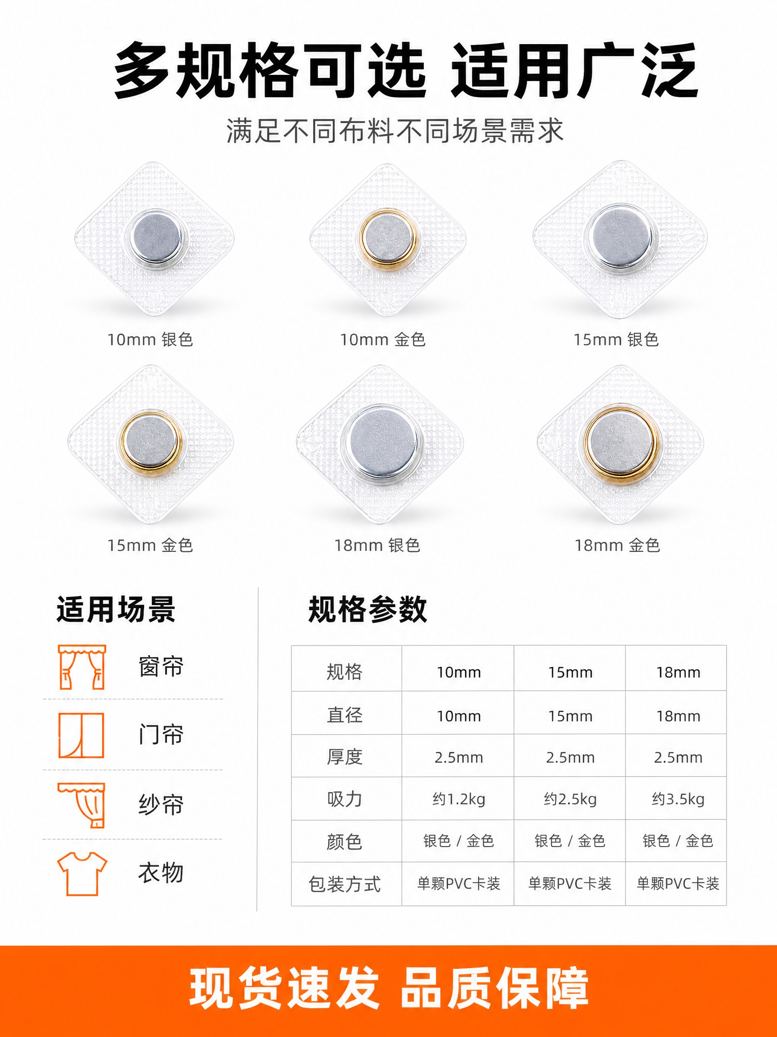 [主图-4] 规格数量与使用场景图，展示产品多规格选择和广泛适… - 图片创意预览