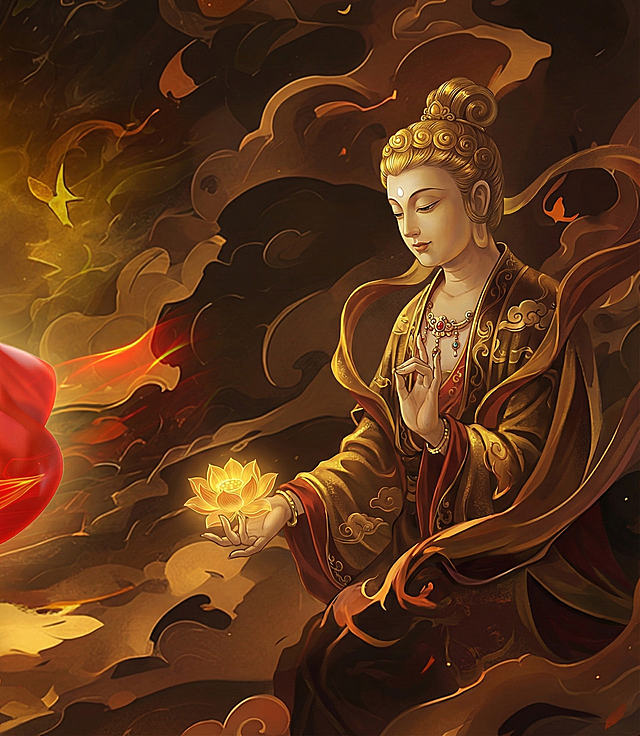 生成一個神仙佛像