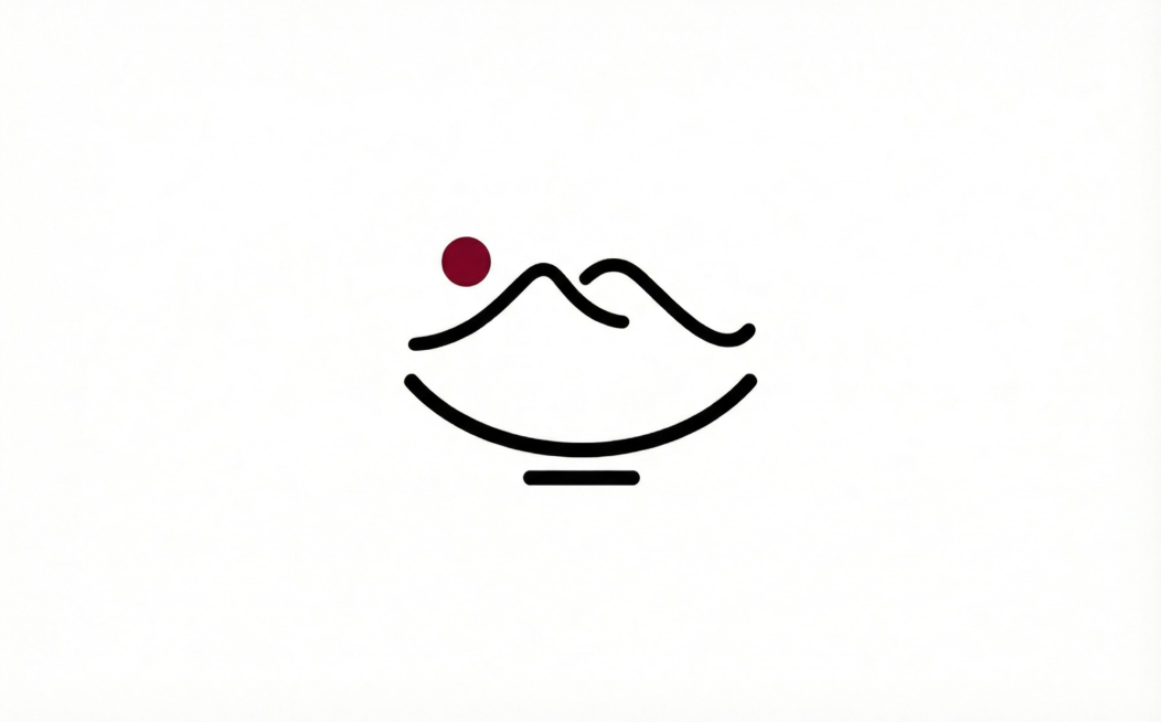 把这张图片中的红色圆点往右上面移动一点点，在山峰的左边一点点，移动的幅度不要太大。只做红色圆点的移动，其他任何部分不做任何改动预览效果