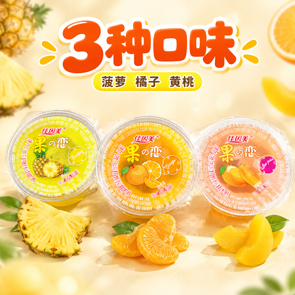 [主图5] 多口味全家福图，任务是展示“3种口味混合”的完整S… - 图片创意预览