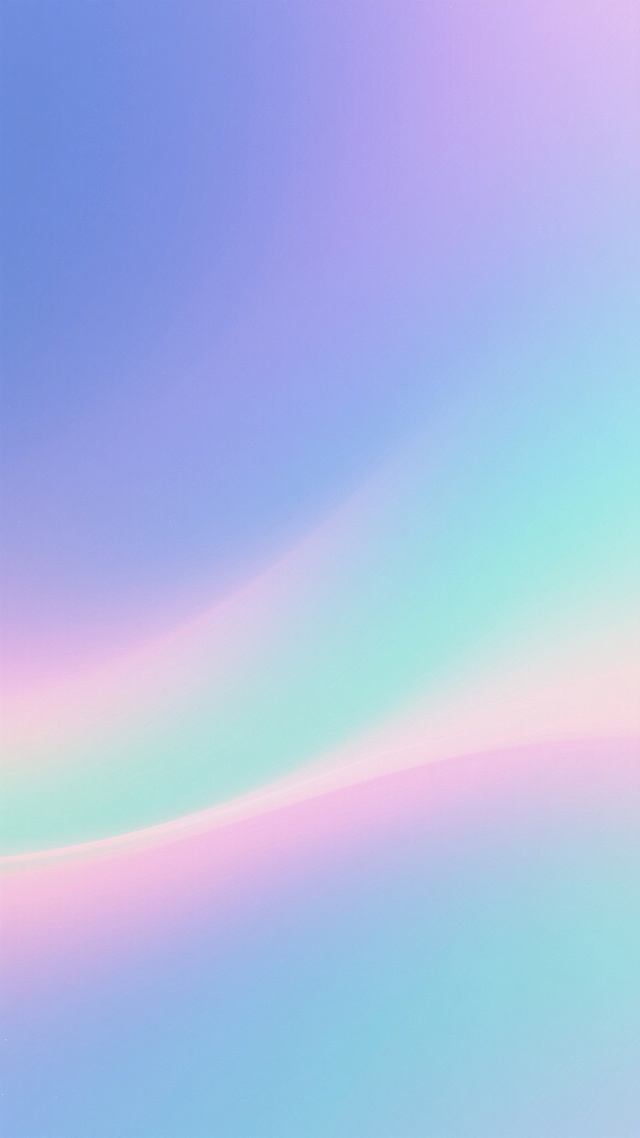 炫彩渐变背景，采用柔和的蓝紫色调为基础，融合淡粉色与薄荷绿的渐变效果，色彩过渡自然平滑，呈现出梦幻般的视觉感受，整体风格清新明快，光影柔和均匀，无明显光源焦点，色彩饱和度适中，营造出宁静而富有活力的氛围。