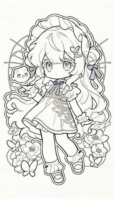 转换成线稿预览效果