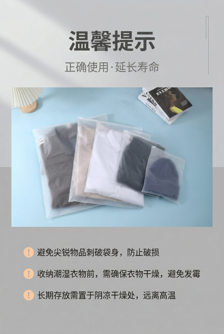 第15屏：注意事项贴心提示，严格还原上传产品参考图，精准复刻包装设计、产品配色、LOGO位置及比例、文字内容及字体、图案元素及细节，无任何偏差，色彩无失真；产品与画面中其他物体的比例遵循真实物理空间逻预览效果