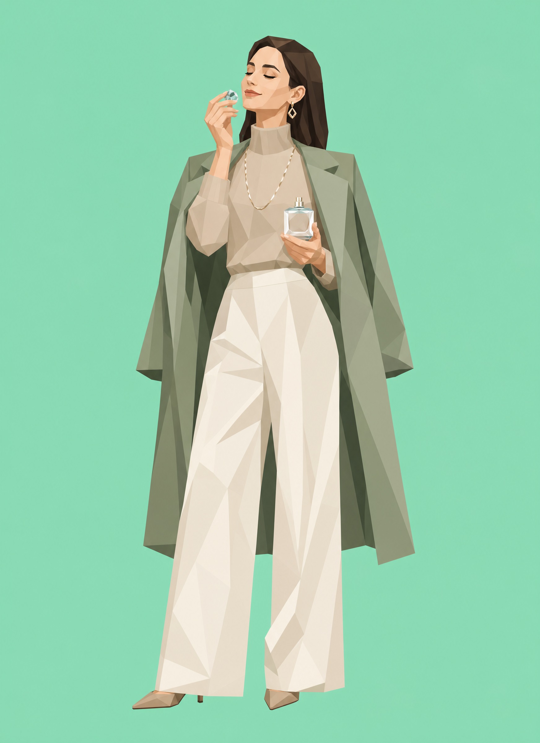 Low-poly flat geometric vector… - 图片创意预览