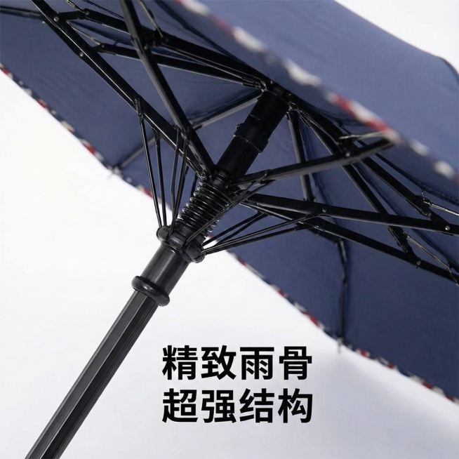 这张图片是产品主体这款产品是手动雨伞   我需要设计10张主图在拼多多上面售卖    可以用 下雨 下雪 大太阳晴天等场景进行主图场景布局设计一个高级主图  一些主图文案内容  一触即落 不湿身 高密预览效果