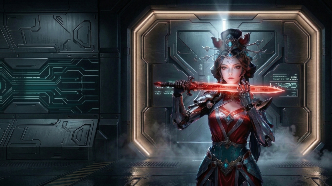 给人物整体打亮光预览效果