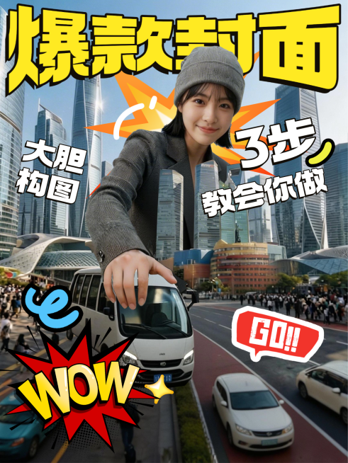 vlog视频封面-小红书吸睛，冲击力强预览效果