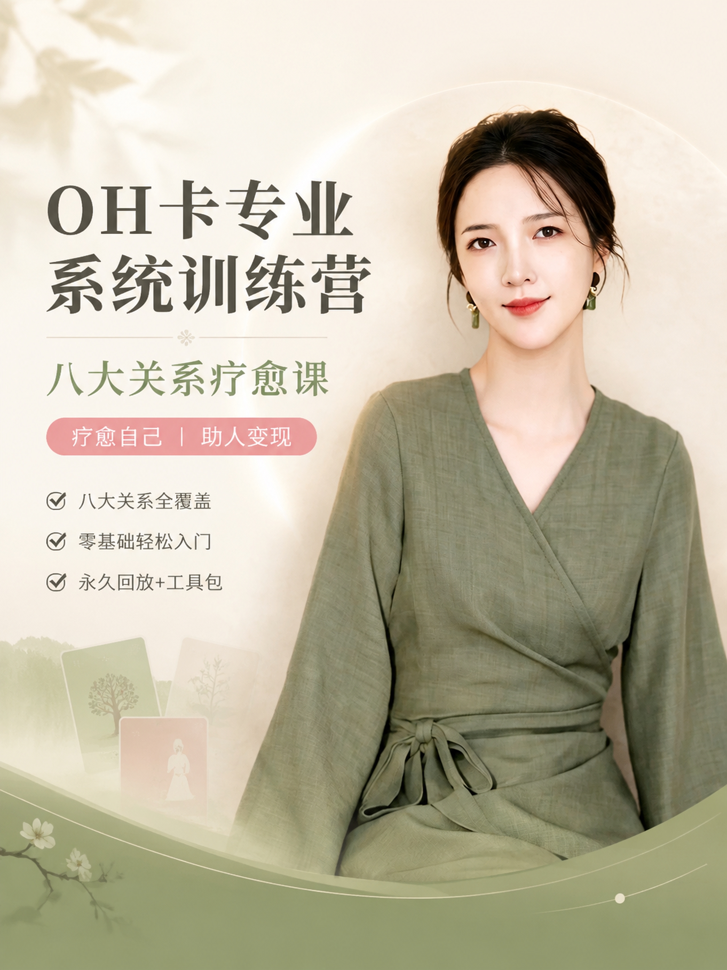 [第1张] OH卡专业系统训练营主视觉详情页头图。本张使用【图… - 图片创意预览