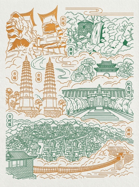 请把这幅画变成3:4的比例预览效果