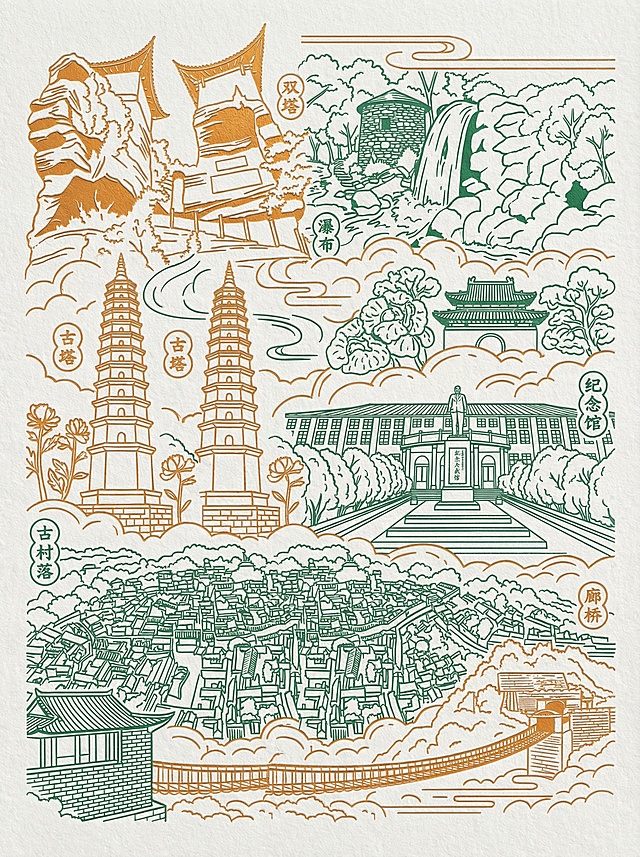 请把这幅画变成3:4的比例