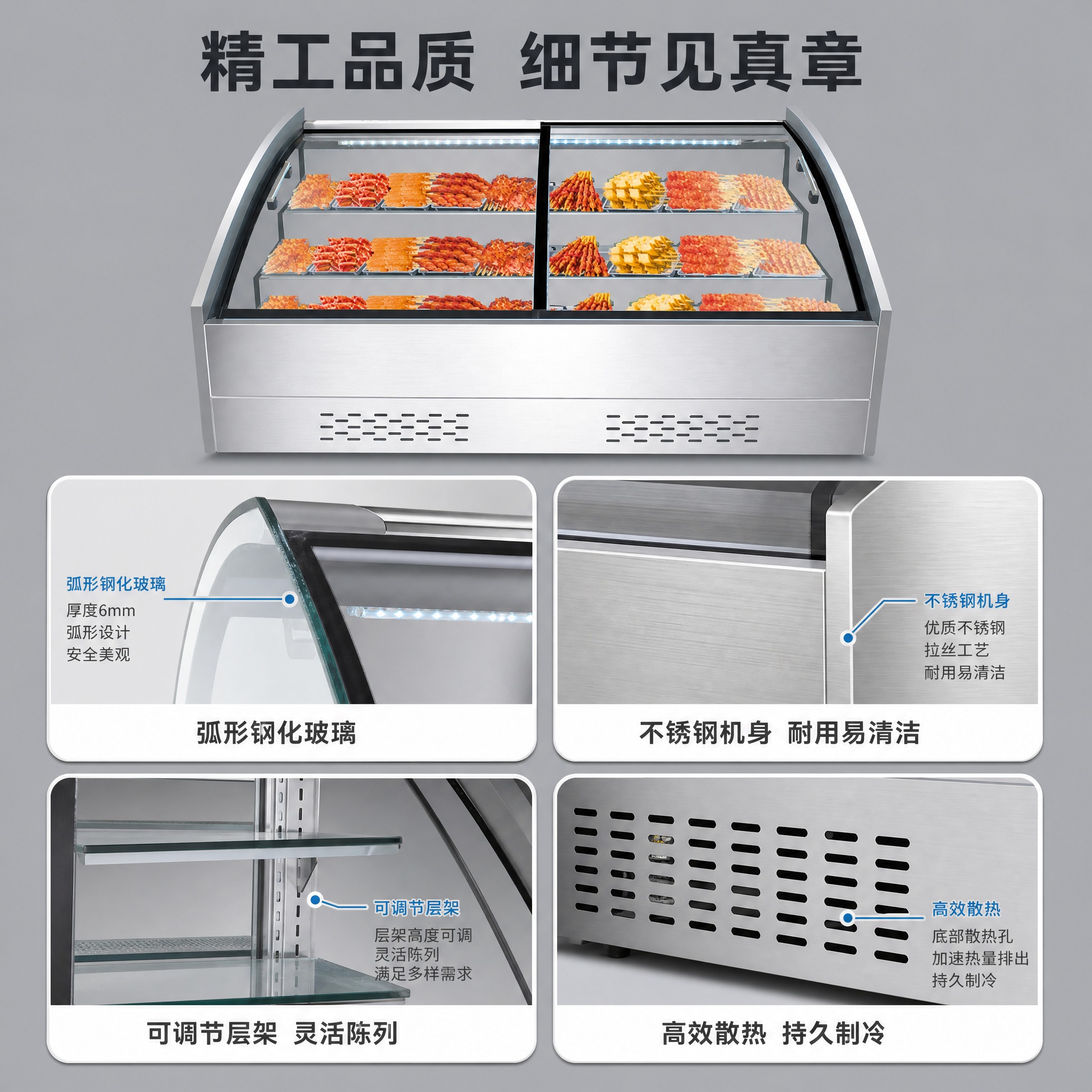 [主图-3] 产品证据 结构细节与材质 展示展示柜的真实结构部… - 图片创意预览