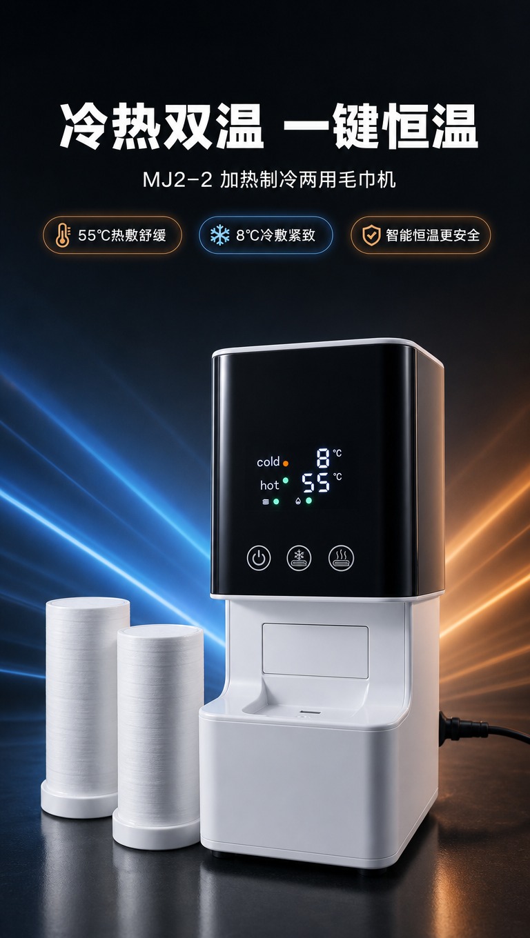 [商品] 使用【图1】MJ2-2冷热双温毛巾机（加热制冷两用款… - 图片创意预览