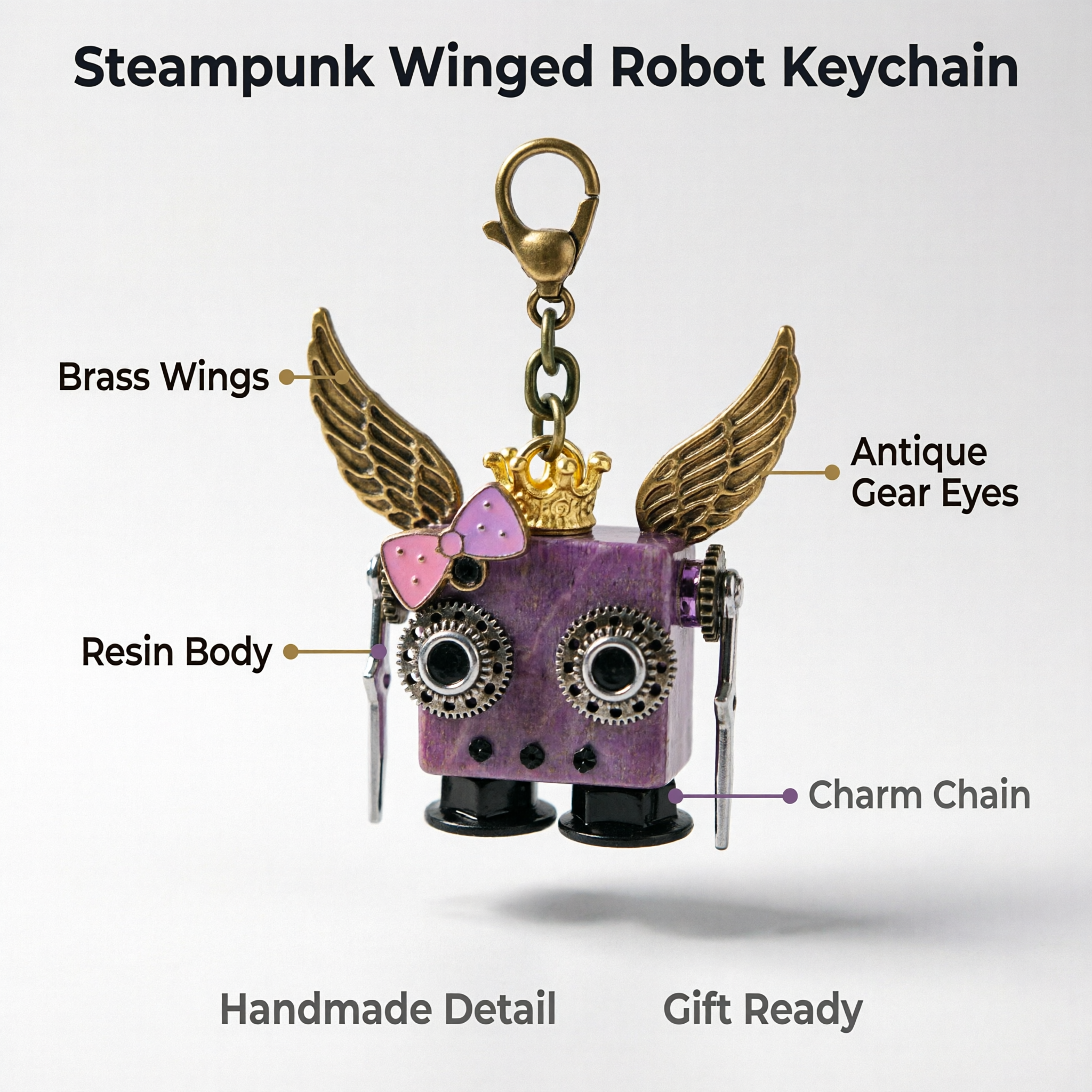 [主图-2] 商品名称：Steampunk Winged Ro… - 图片创意预览