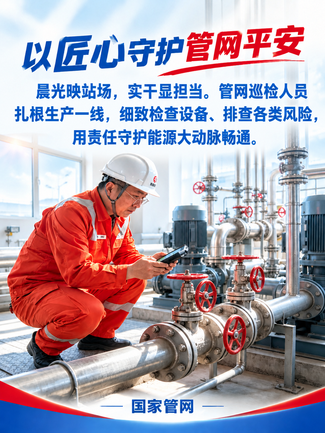 对这张企业宣传海报做局部修改：将画面中正文部分的文字整体加大一… - 图片创意预览